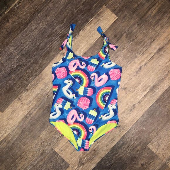 plus size unicorn bathing suit